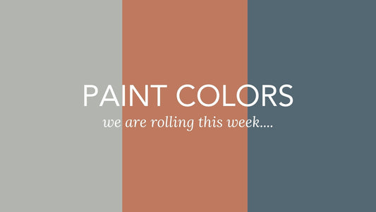 Colors We Are Rolling This Week