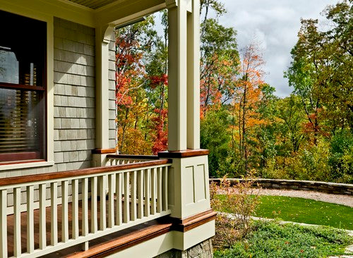 Fall Porch