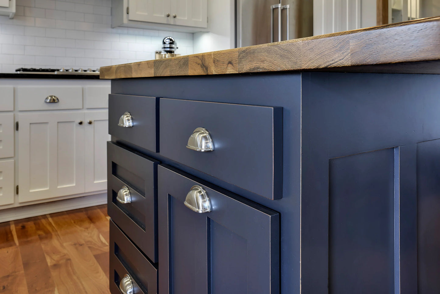 Painted Cabinet Refinishing