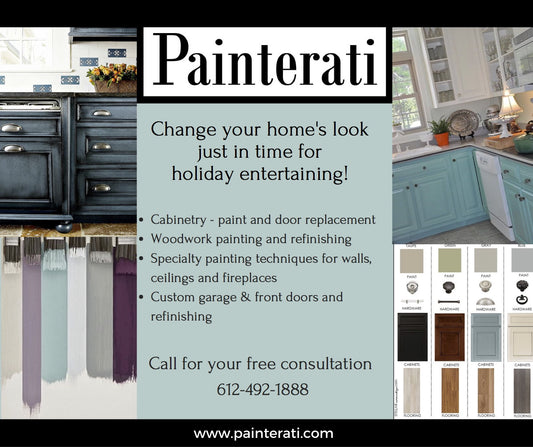 painterati, cabinets, refinishing, refresh, remodel, update