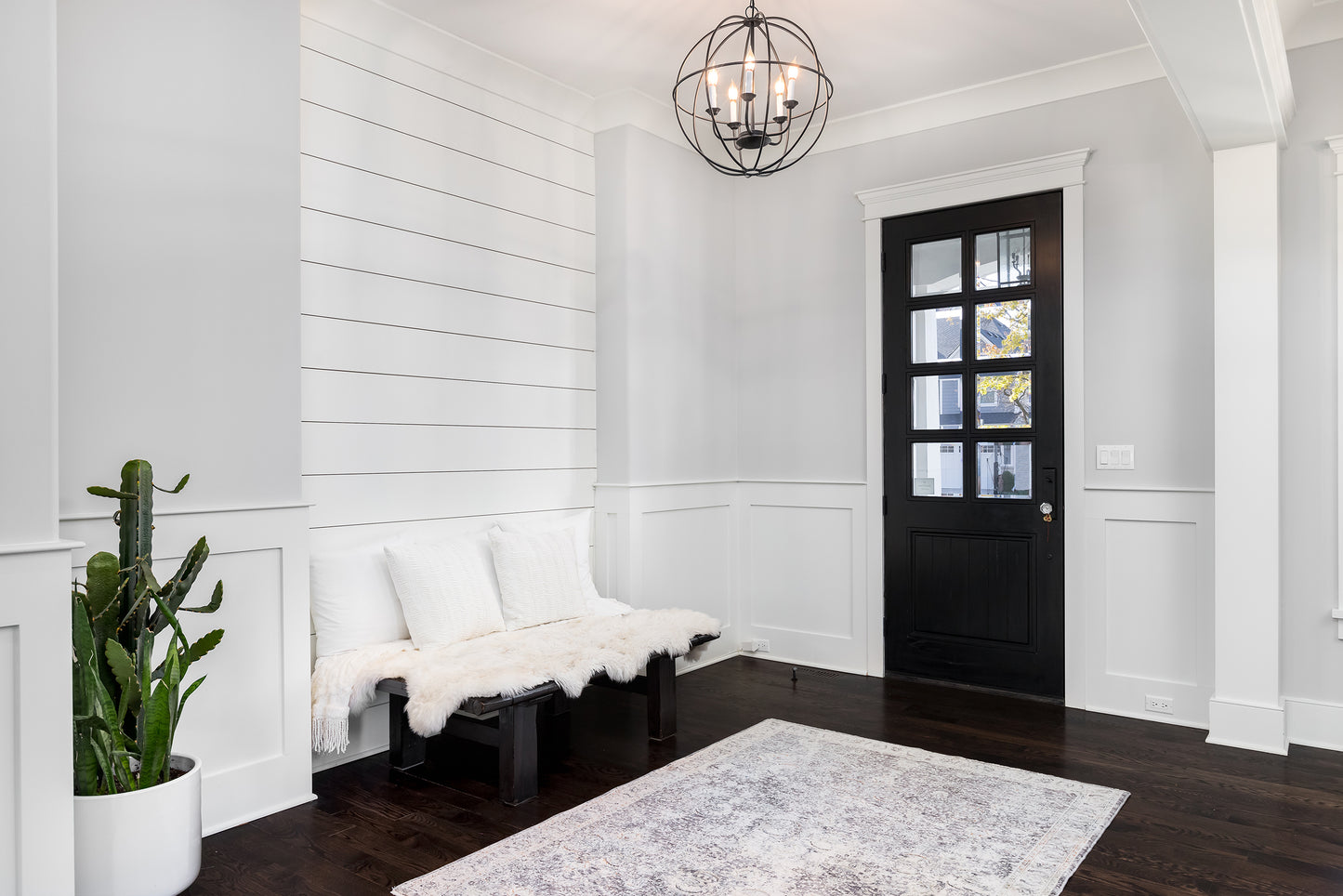 Shiplap Acccent Wall - Large Room